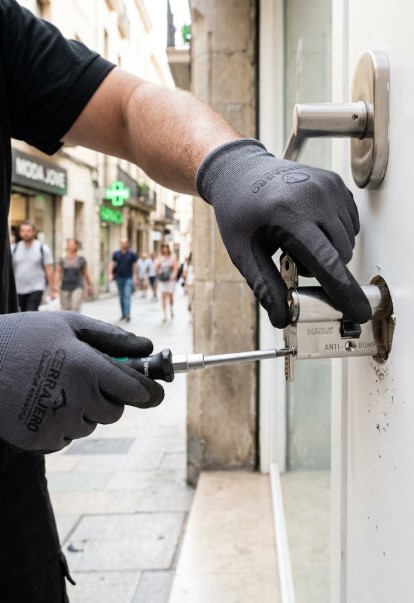 Servicio rápido de cerrajeros 24 horas y apertura de puertas de forma urgente en Granollers Centre